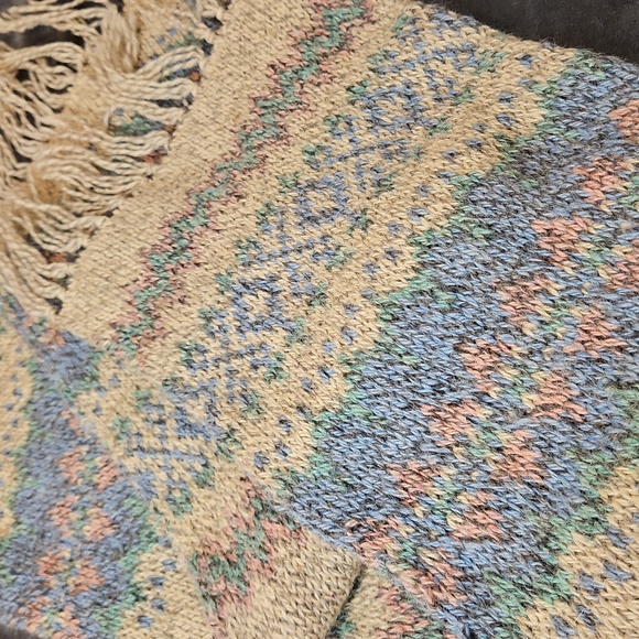 Eddie Bauer Multicolor Wool Knit Scarf - Picture 3 of 5